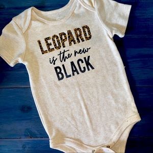 Wonder Nation, Leopard is the new black onesie.